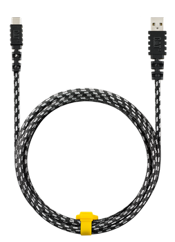 CAT Kabel USB- C/ USB, 1,8m, braided nylon