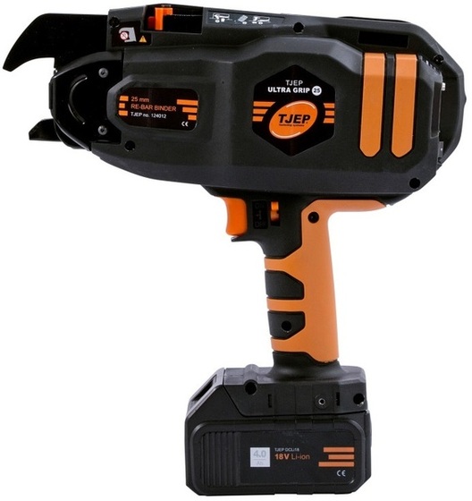 Akumulatorowa wiązarka do zbrojeń Tjep Ultra Grip 25 (+2x akumulator, ładowarka i walizka)