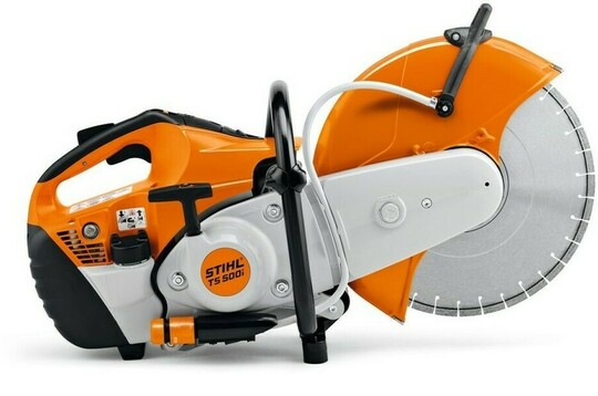 Manual petrol cutter Stihl TS 500i (350 mm),cutting depth 125 mm