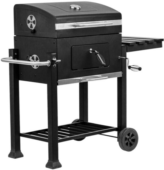 Grill węglowy, ogrodowy Velio HESTIA (ruszt żeliwny)