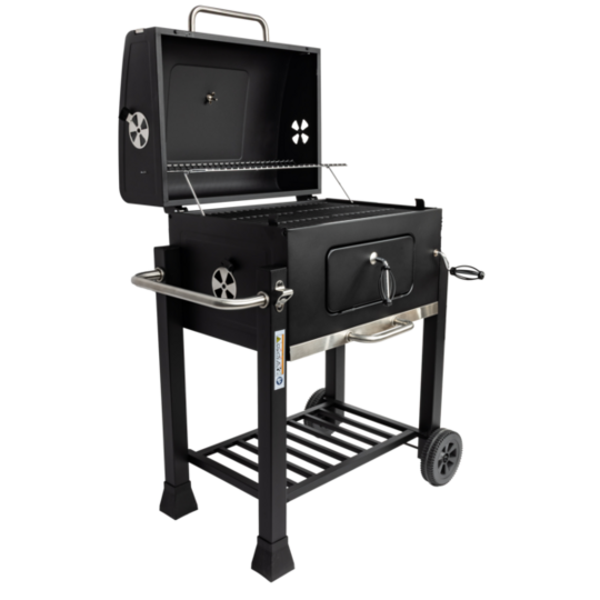 Grill węglowy, ogrodowy Velio HESTIA (ruszt żeliwny)