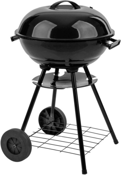 Grill węglowy, ogrodowy Velio GW-RH-OP (ruszt chromowany)
