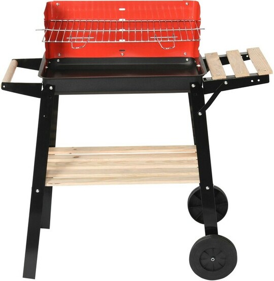 Grill węglowy, ogrodowy Velio GW-RHP (ruszt chromowany)