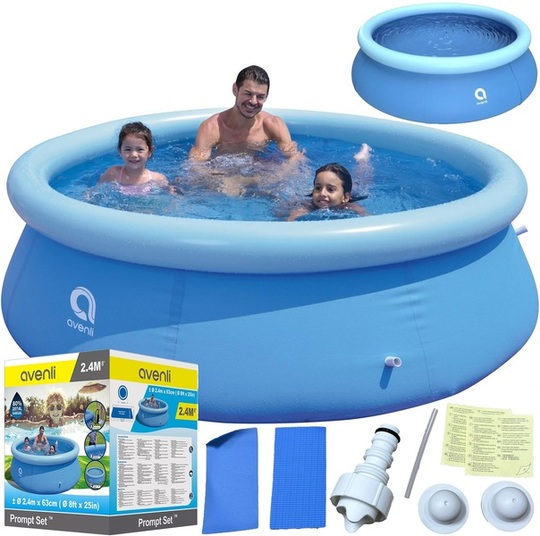 Inflatable collar pool Avenli 17792 240 x 63 cm