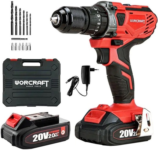 Wkrętarka akumulatorowa Worcraft CHD-S20LiWB