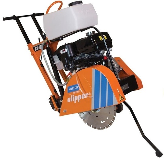 Przecinarka jezdna Norton Clipper CS401 P14, głębokość cięcia 170 mm