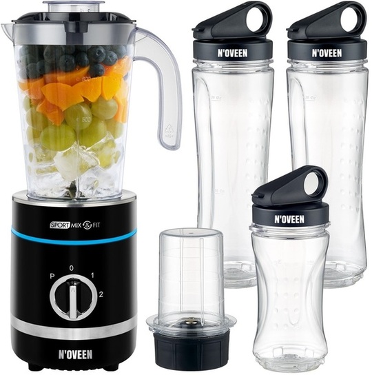 Blender N'oveen Sport Mix & Fit Black
