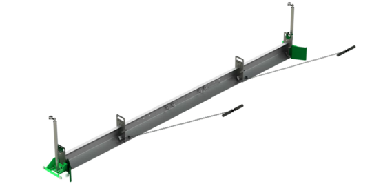 Listwa zgarniająca (łata brukarska) Up Geco L4,7 (szerokość robocza 96 – 470 cm)