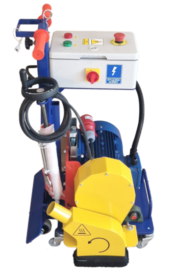 Floor milling machine for grooves for underfloor heating ASMP M PASM DB2.0 400V
