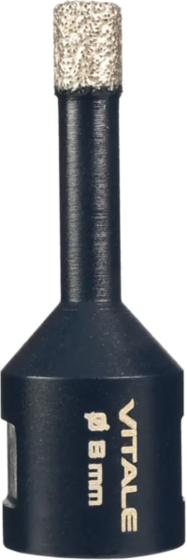 Wierło diamentowe Ferrati DDV-T 8 mm M14 VITALE