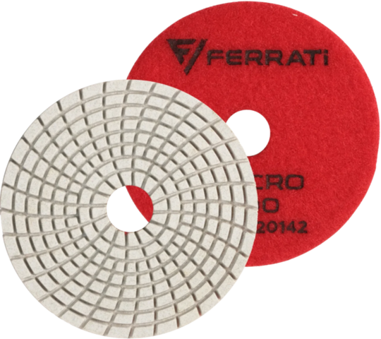 Tracza polerska Ferrati 100mm №100 VELCRO