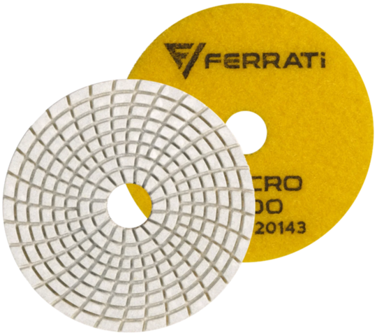 Tracza polerska Ferrati 100mm №200 VELCRO