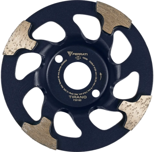 Tarcza diamentowa garnkowa Ferrati  DGW-F 125mm TIRANO