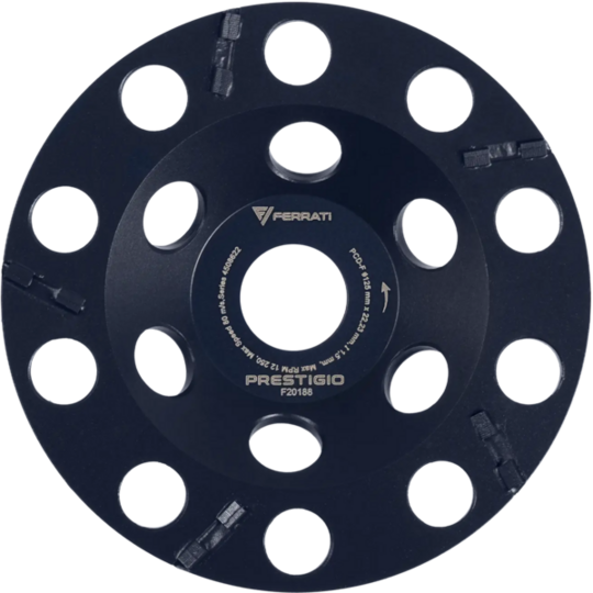 Frez talerzowy diamentowy Ferrati PCD-F 125mm PRESTIGIO