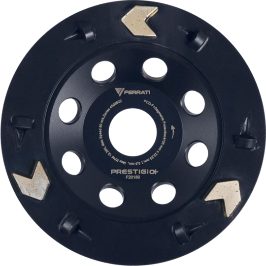 Frez talerzowy diamentowy Ferrati PCD-F 125mm PRESTIGIO PLUS