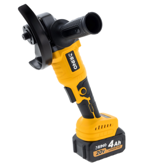 Angle grinder 20V Rino GRI20LI-nonB (125 mm) (+2x battery, charger)