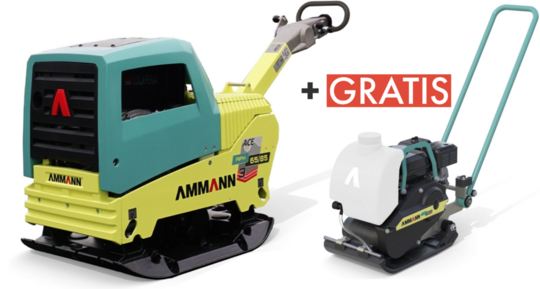 Reversible vibratory plate Ammann APH 65/85 DE (+APF 10/33)