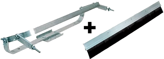 Screed brush Enar (0,9 m) (+brush bresket)
