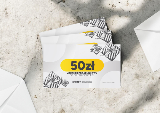 Voucher na zakupy w ISPRZĘT - 50 zł