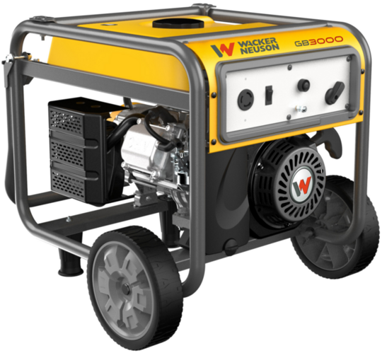 Agregat prądotwórczy jednofazowy Wacker Neuson GB 3000 G (AVR)