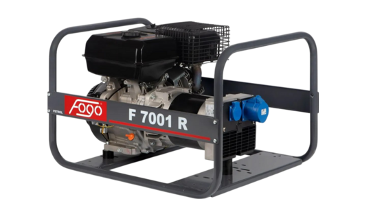 Single phase power generator unit Fogo F 7001 R (AVR)