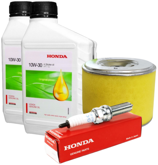 Zestaw serwisowy do Honda GX340 i GX390 (2x olej 10W30 0,6L, świeca, filtr powietrza)