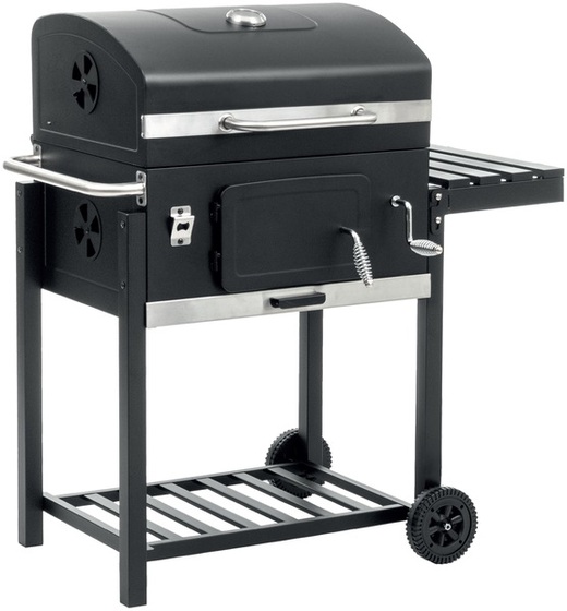 Grill węglowy, ogrodowy Velio HESTIA (ruszt żeliwny)