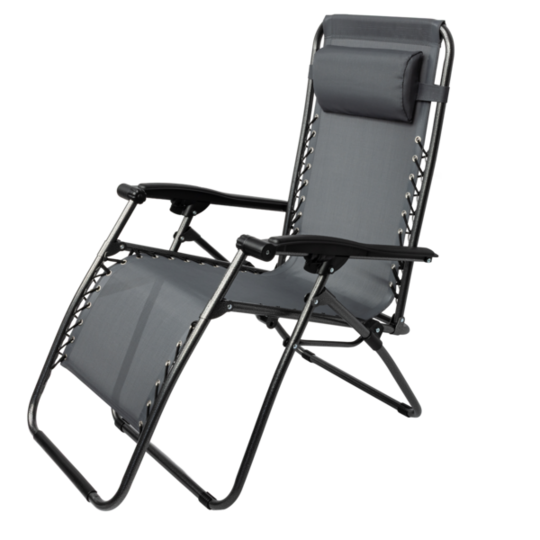 Leżak rozkładany Mingo BLISS COMFORT - Szary