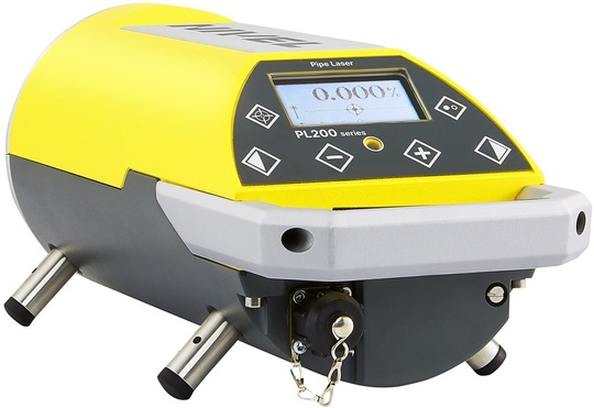 Pipe line laser Nivel System PL200R for laying pipes and sewage