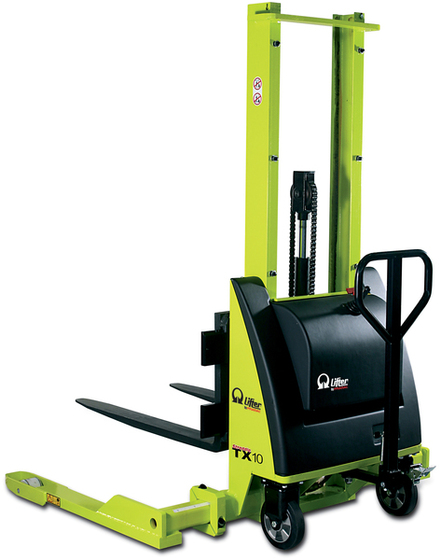 Electric pallet stacker Lifter by Pramac TX 10/09 (1150x560)