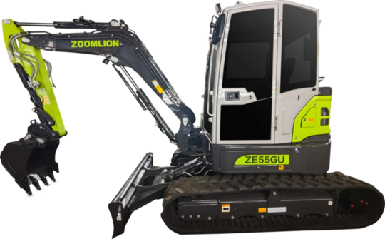 Minikoparka gąsienicowa Zoomlion ZE55GU