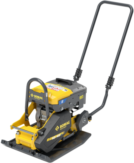 Akumulatorowa zagęszczarka jednokierunkowa 97 kg Bomag BP 18/45e, 450 mm (+akumulator 20 Ah, ładowarka)