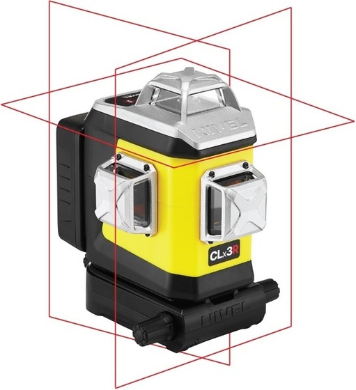 Multilaser krzyżowy Nivel System CLx3R, wiązka czerwona