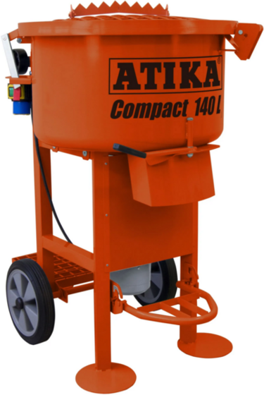 Mieszalnik do materiałów suchych i lepkich Atika COMPACT 140
