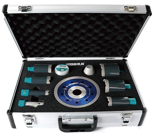 Zestaw otwornic diamentowych Bihui DBDMS10