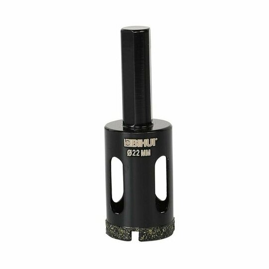 Bihui 22 mm diamond core drill bit for wet drilling