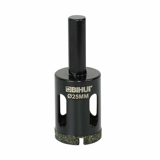 Bihui 25 mm diamond core drill bit for wet drilling