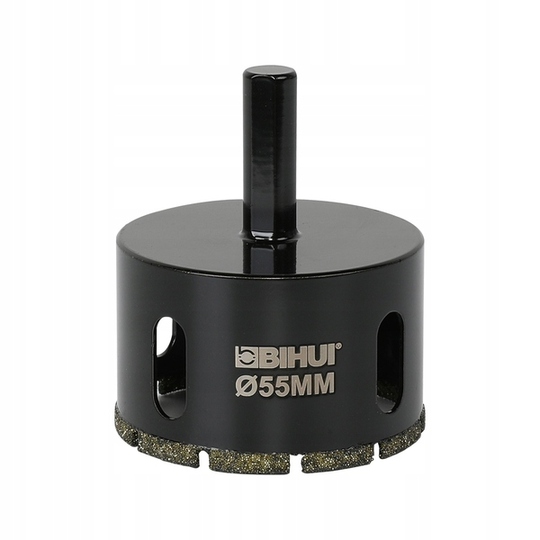 Bihui 55 mm diamond core drill bit for wet drilling