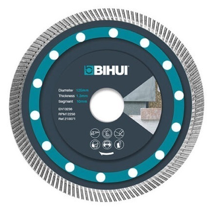 Tarcza diamentowa super thin do płytek bihui 125mm