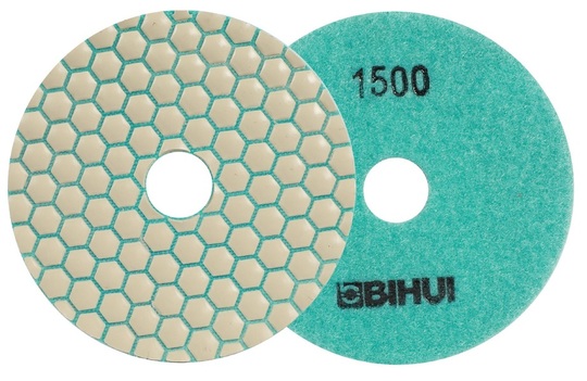 Diamond disc Bihui DPP415 1500 grit for dry polishing