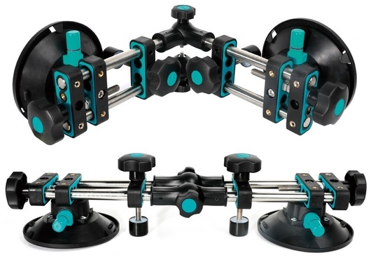 2x6 inch angled joint adjuster vacuum suction cup Bihui LFTFV6 