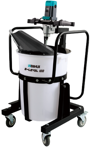 self-leveling screed mixing station Bihui MS1900