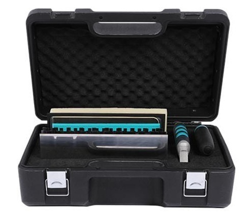 System of interchangeable cleaning and grouting tools and tips for Bihui PTSCK12 trowels