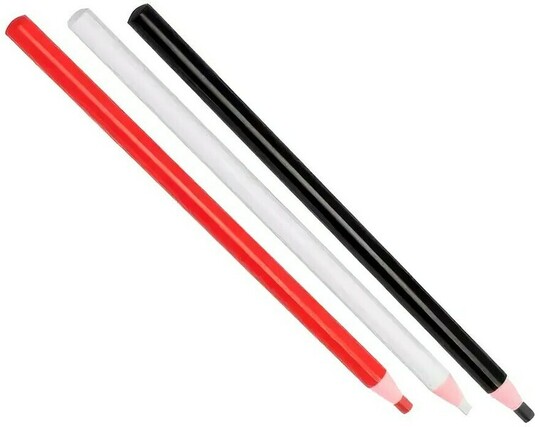 Bihui pencil set 3 pcs (black/red/white)
