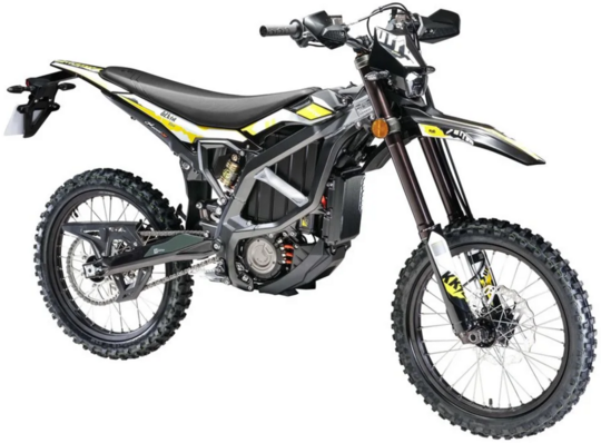 Elektryczny cross (motocykl) Surron Ultra Bee R (wersja drogowa), żółto-czarny
