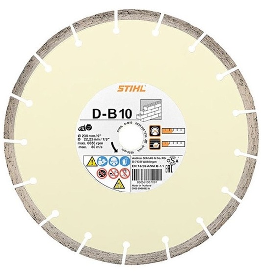 Diamond blade Stihl D-B10 230 mm for concrete