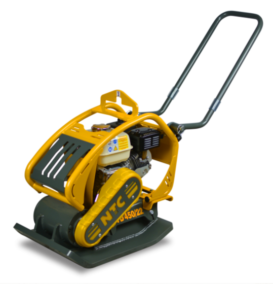 Single-direction plate compactor 140 kg NTC VD 450/22, Honda GX 160, 450 mm