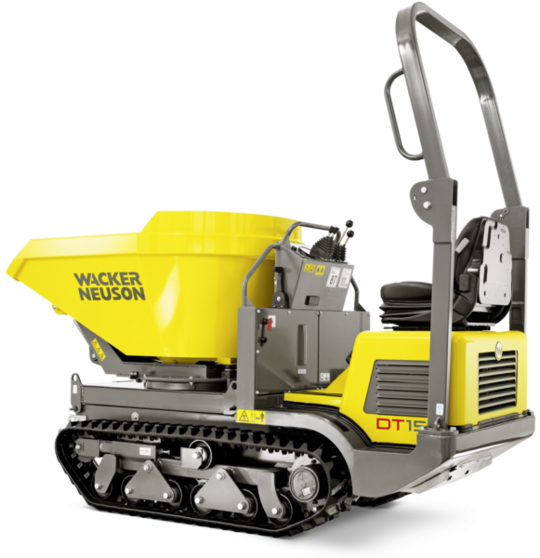 Wozidło gąsienicowe Wacker Neuson DT15 (wanna uchylna do przodu)