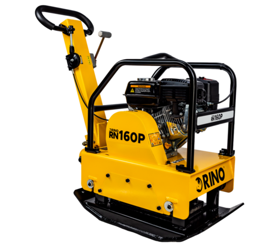 Zagęszczarka rewersyjna 155 kg Rino RN-160P, 400 mm, Loncin G200 (+ elastomer i zestaw transportowy)