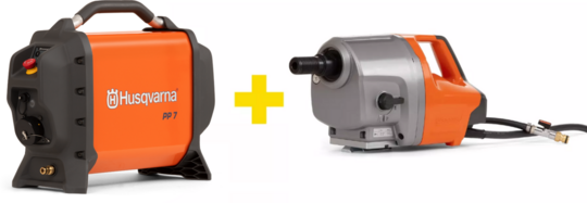 Wiertnica rdzeniowa elektryczna Husqvarna DM 700 PRIME + agregat PP 7